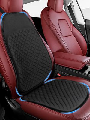Gel-Autositzkissen mit Schaumstoff, ergonomisch für Golf und geeignet für lange Sitzperioden im Sommer, mit schwarzer rutschfester Unterseite, Rollstühle, Trolleys,