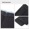 MONTAGUT Men's Anti-Theft Pocket Cool-Feel Straight-Leg Casual Pants