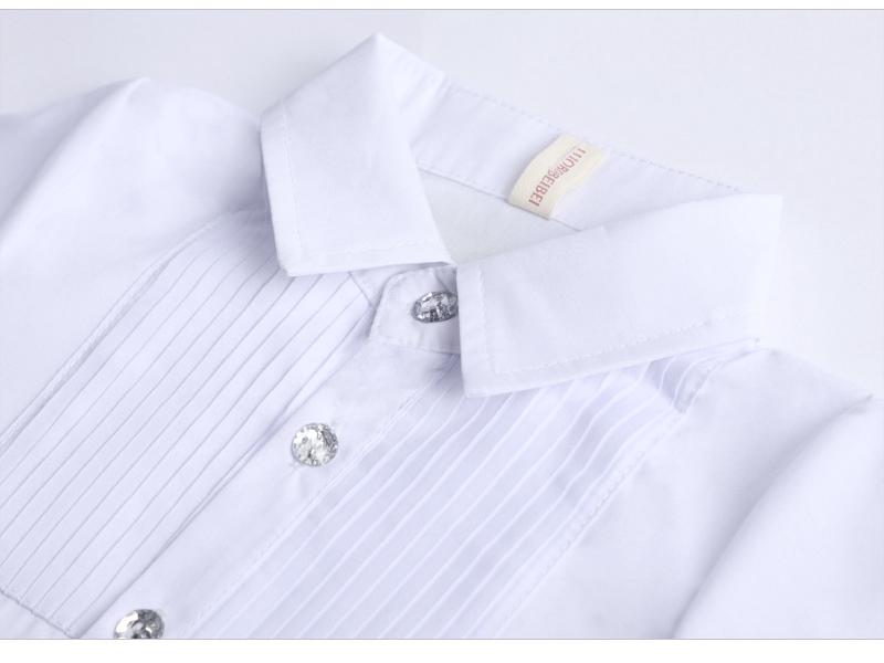 Dziecięcy letni smoking sceniczny dla chłopców - strój dla zespołu chóralnego