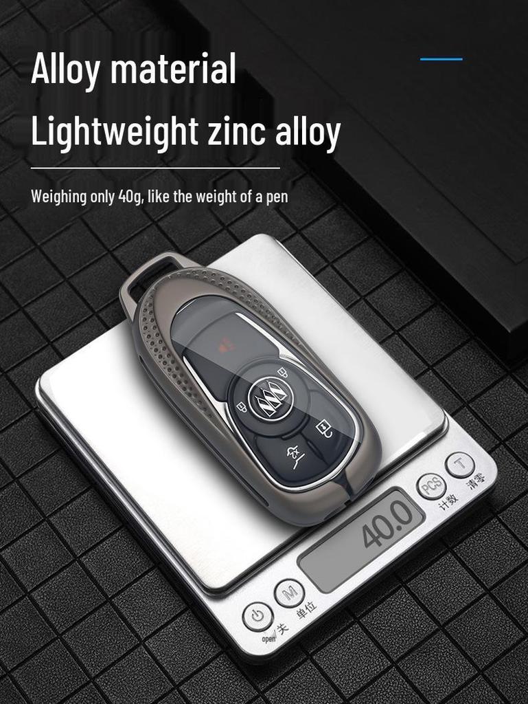 Buick Regal Key Case for Verano, LaCrosse, GL8, Envision, Enclave, GL6 - Men's Car Key Shell