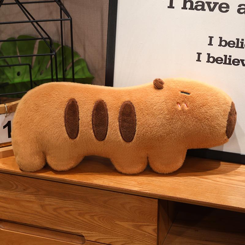 Toy Capybara Plush Animal Doll Shoulder Bag Chef Costume Children Holiday Gift