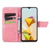 For ZTE Blade A73 5G Case Butterfly Pattern Phone Wallet Cover with Wrist Strap