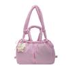 Puffer Tote Bag Lightweight Shoulder Bag Trendy Puffy Handbag Large Capacity Pillow Shopper Bag for Women Work Shopping Travel