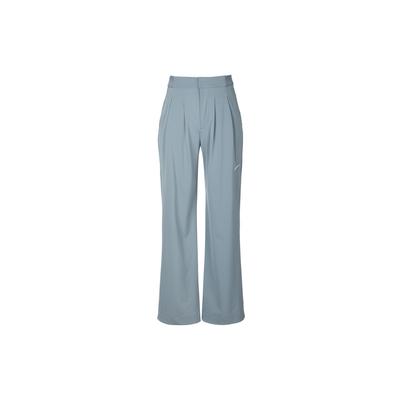 Pantalones casuales minimalistas con logo Dri-Fit de secado rápido, suaves y cómodos para mujer, gris frío IH0828-065