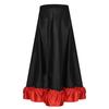 Mädchen Spanischer Stiertanz Rock Großer Schwung Flamenco Kostüm Rüschensaum Rock Bauchtanz Performance Rock