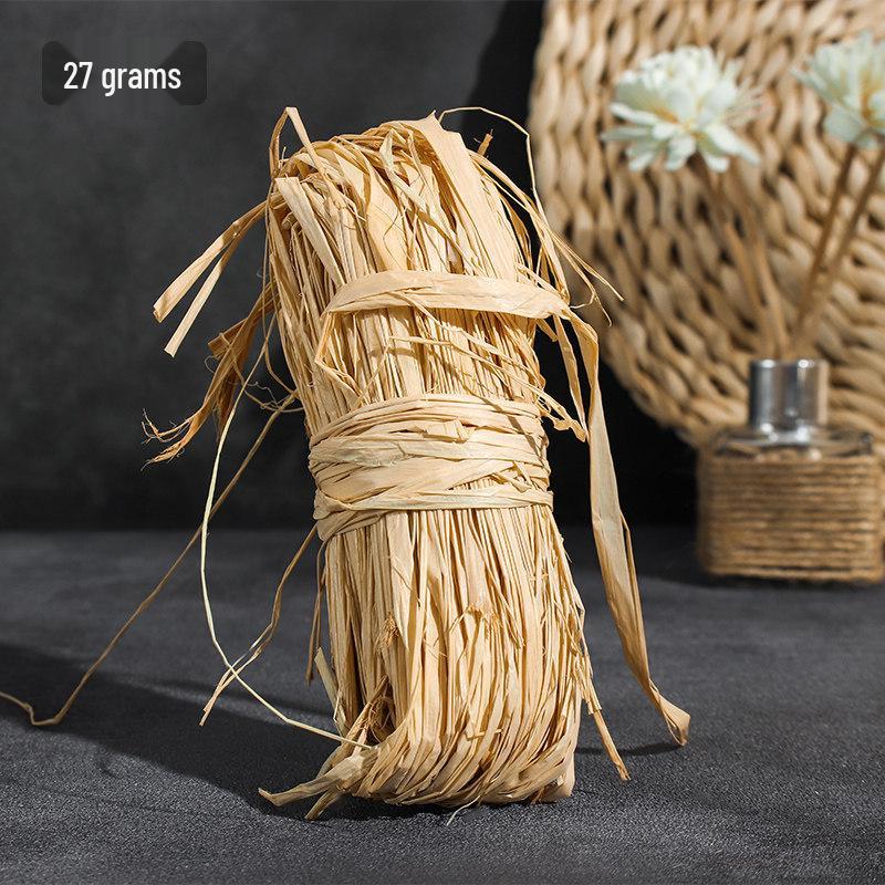 Vintage-Style Handwoven Hemp Rope for Creative DIY Decoration and Vase Bundling