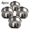 Bearing Bushings Wheel Bushing For Craftsman Metal OD 1 3/8\" 1/4Pcs 9040H-A GX10059 ID: 3/4\" Lawn Mower Front Wheel