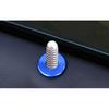 Inner Door Bolt Lock Down Blue Titanium Fit For Benz GLE GLS -22 Ring Frame