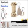 Adjustable Reflective Windproof Camping Tent Rope Pulley System