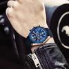 BENYAR BY-5140 Men's Quartz Watch Alloy Case Silicone Strap Fashion Casual 3Bar Waterproof Sports Watch Clock Relogio Masculino