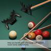Light Weight Billiard Cue Rest Bridge Slip-On Portable Mooseheads Bridge Head Plastic Billiards Cue Rack Easy To Use