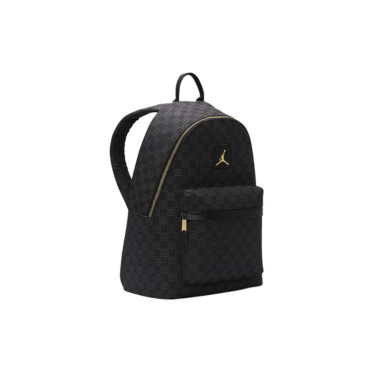 Jordan Zaino in Poliestere con Lettere Intrecciate Zaino Unisex Nero FJ6784-010