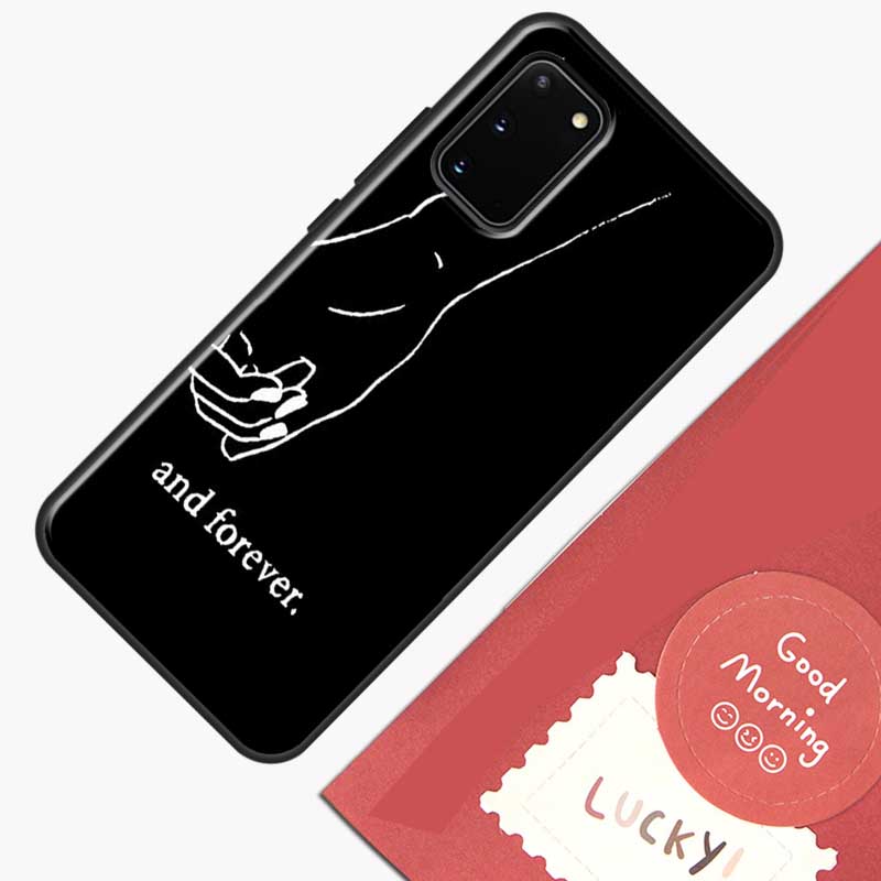 BFF Best Friends Forever Schwarze Handyhülle Für Samsung Galaxy S23 S26 Ultra S20 S21 S22 S24 S25 Plus S10 S25 FE Abdeckung Schale