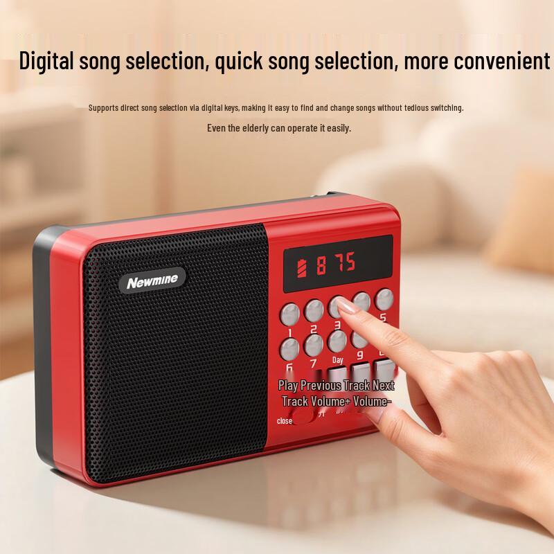 Boxă Radio Bluetooth Multifuncțională Portabilă Newman K65