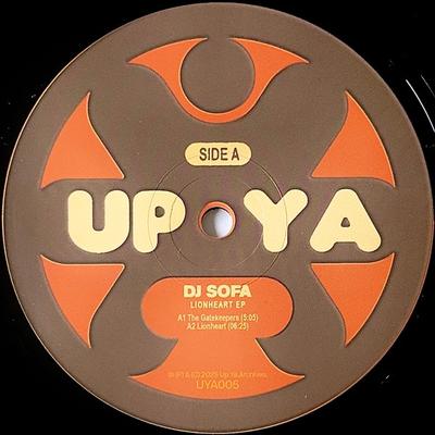 12inch Record DJ SOFA  Lionheart EP UYA005 UP YA ARCHIVES 2025 UK Dance  Electronica