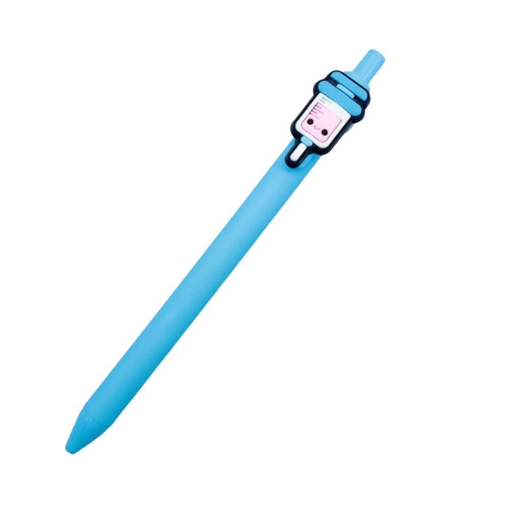 1/10PCS Random Model Gender-neutral Pen Solid Color Ballpoint Pen Cute Suit Patch Pen School