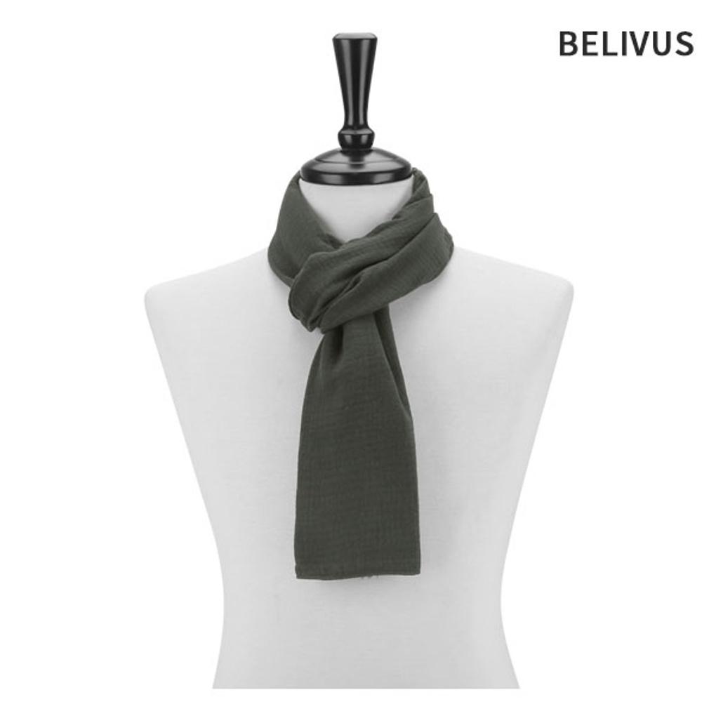 Believers Men's Muffler BNM091 Men's Casual Suit Warm Plain Scarf