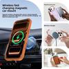 Luxury Matte Soft Magnetic Metal Lens Case For iPhone 14 15 16 17 18 Pro Max Plus For Magsafe Wireless Charge Shockproof Cover
