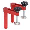2Pcs Bench Dog Clamp Aluminum Alloy Hold Down Bench Hole Clamp DIY Woodworking Tools 19mm