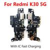 For Xiaomi Redmi K30 5G USB Charging Port Dock Connector Charger Board Microphone Module Flex Cable