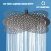 Strong Steel Shower Head Water Saving Adapters Easy To Use Build for Durability Providing Comfort & Simple Maintenance