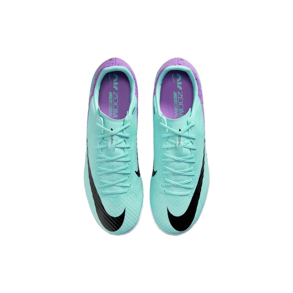 Nike Air Zoom Vapor 15 Academy AG Soccer Shoes Unisex Soccer Shoes Green Purple DJ5630-300