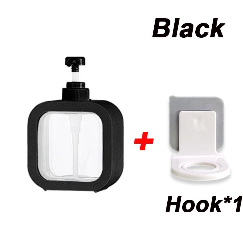 Transparent Soap Dispensers Shampoo Shower Gel Portable Travel Dispenser Empty Bath Pump Bottle For Bathroom Kitchen Accessories