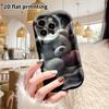 Phone case: 2D flat design suitable for iPhone 18 17 16 15 14 13 Pro cases, couple style, cozy bedroom, Christmas and Halloween gifts