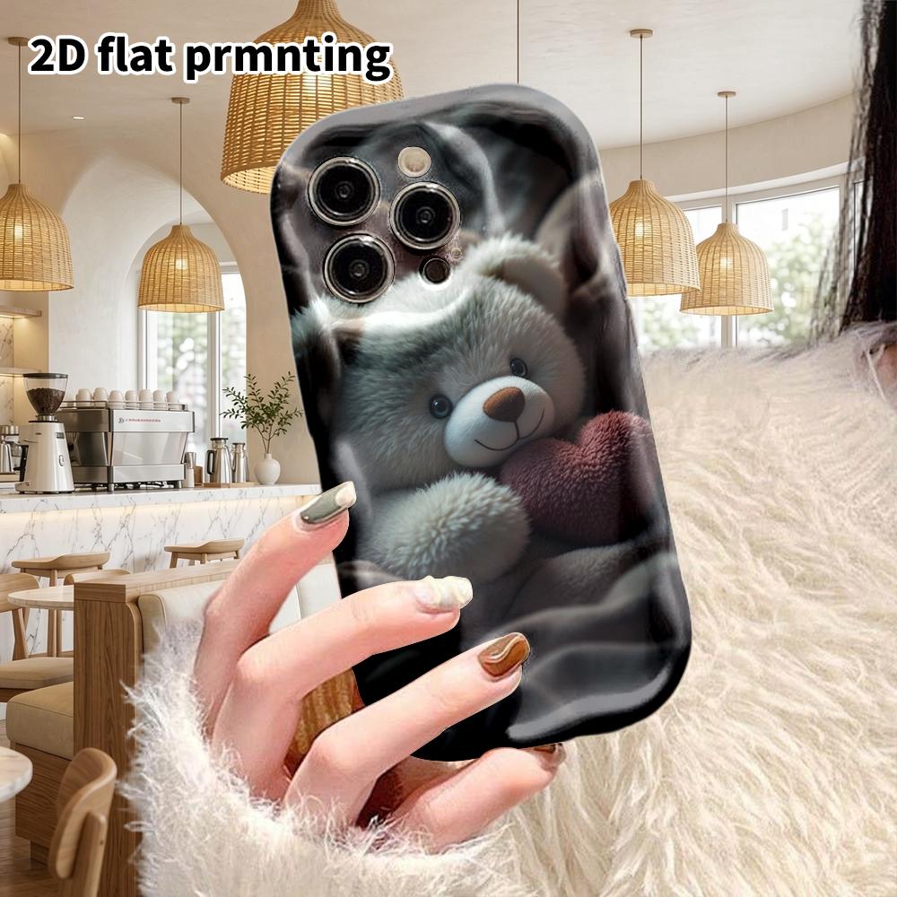 Phone case: 2D flat design suitable for iPhone 18 17 16 15 14 13 Pro cases, couple style, cozy bedroom, Christmas and Halloween gifts
