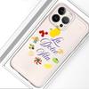 Soft Phone Cover Case for iPhone 17 Pro Max 16 XS Max 15 12 Mini XR 13 Pro 14 Plus 11 Air 7 8 Fruit Letters