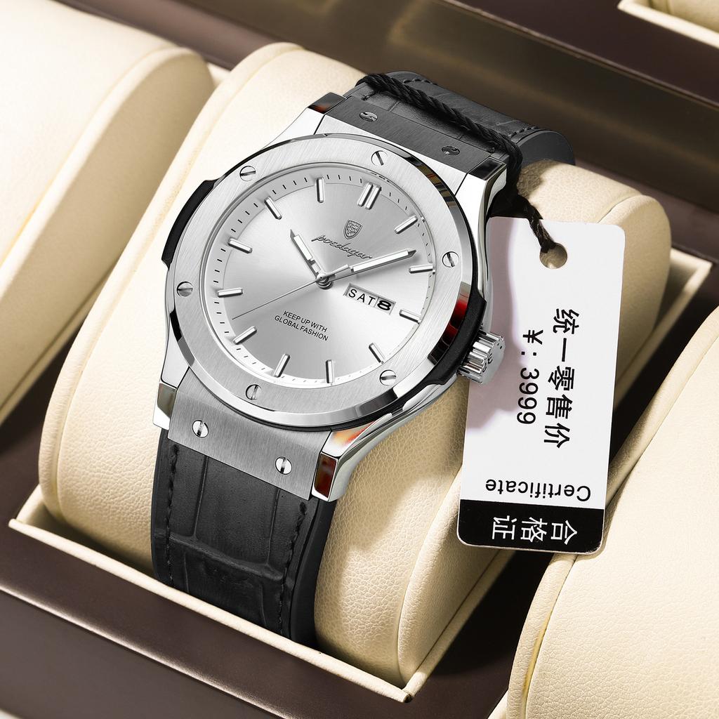 Men'S Watch Waterproof Luxury Casual Quartz Watch
