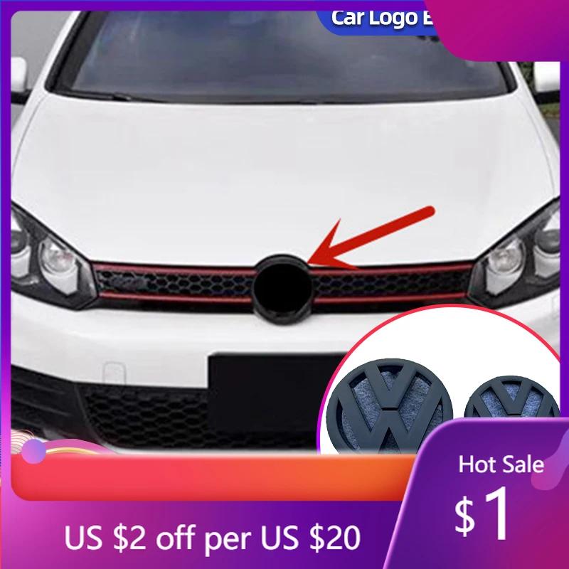 VW GTI GOLF Čepičky na ventilky 2026 Horké Volkswagen VW Pokličky kol 2ks 135mm 110mm Odznak na přední mřížku auta a Víčko emblému zadního kufru Lo
