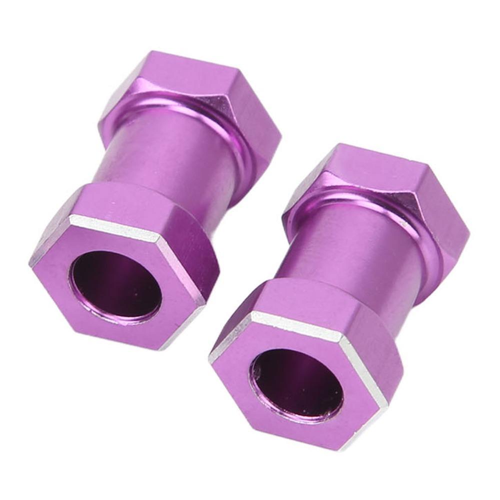 4Pcs/Set RC Cars Accessories Hex Drive Adapter Set Metal Wheel Hex Hub For 1/10 RC Crawler