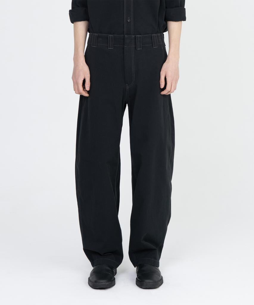 Beulaunyadeu W Washed Work Pants, Black