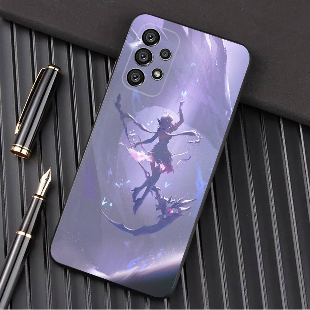 H-Honkai Castorice Star R-Rail Phone Case For Samsung Galaxy A13,A21s,A22,A31,A32,A52,A53,A71,A80,A91 Soft Black Shell