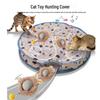 Bite-Resistant Automatic Cat Teasing Toy Ball with Rope for Boredom Relief