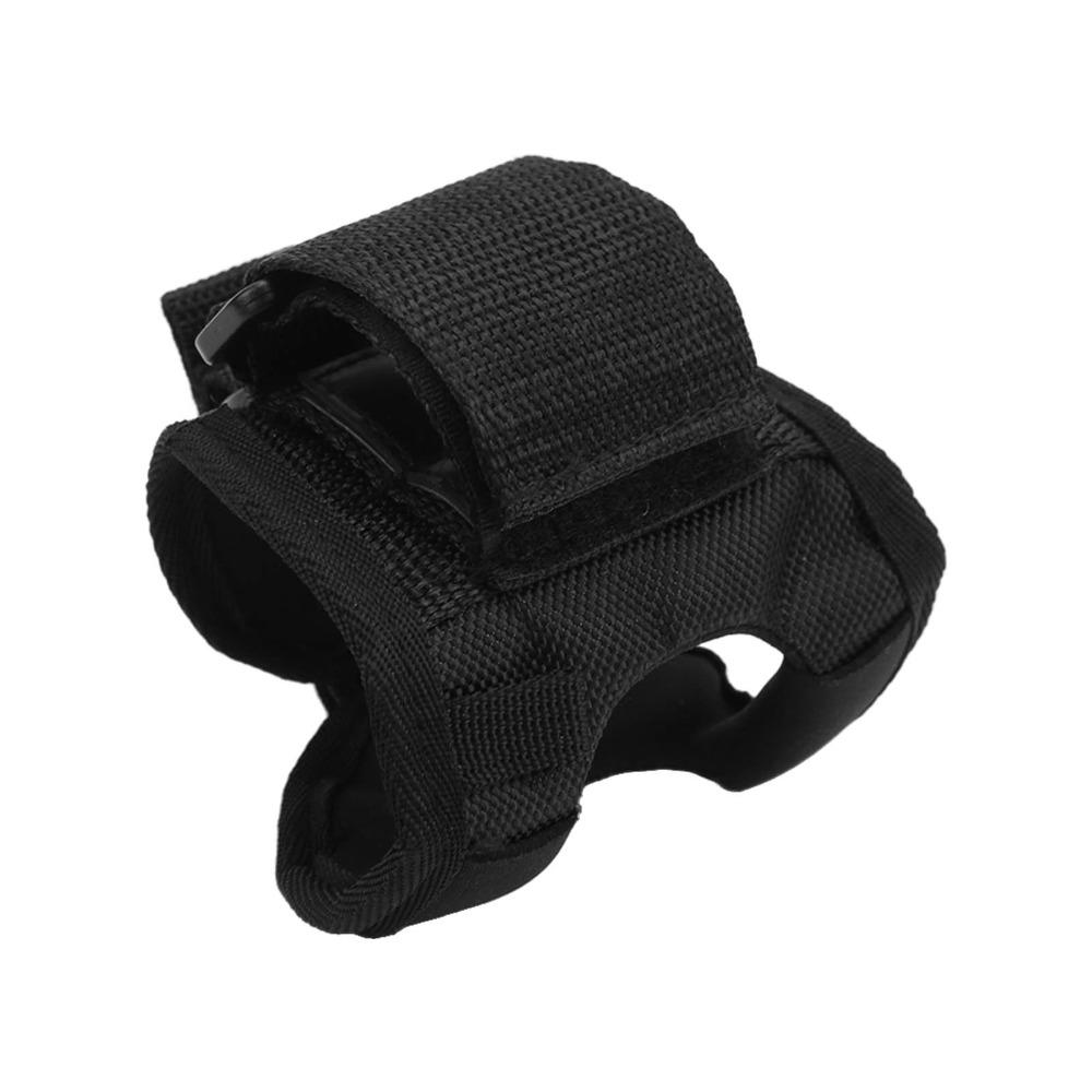 Universal Adjustable Flashlight Holder Black Flashlight Hand Strap Outdoor Camping