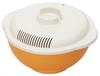 Skater Microwave-Safe Pot, 700ml, Plastic, Made In Japan, Pumpkin Design, KMWN15-A