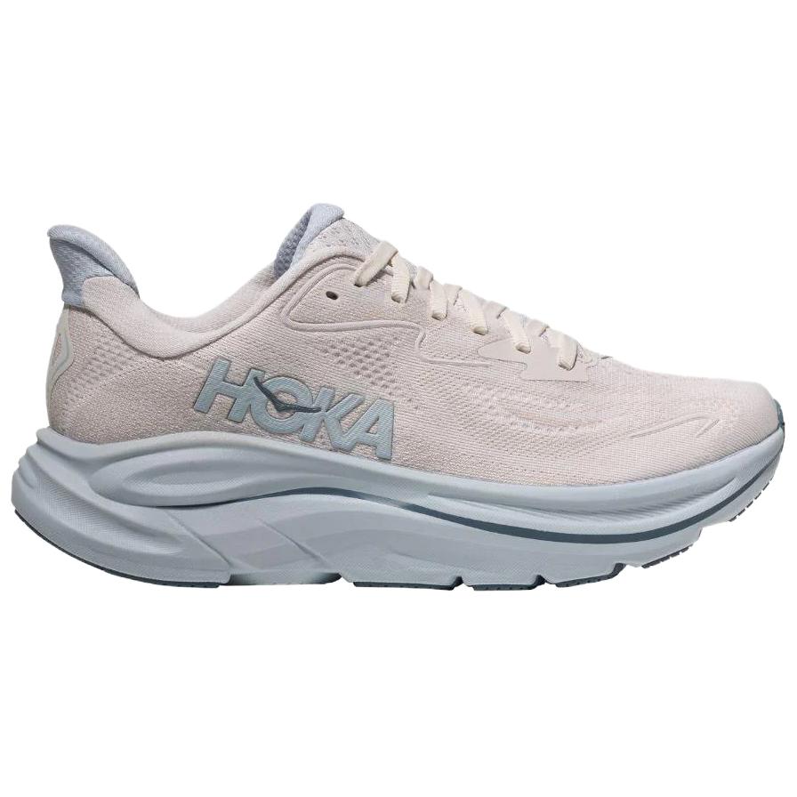 HOKA ONE ONE CLIFTON 10 Lightweight Casual Running Shoes Women's Gray Wide Fit 1162050-GRTM