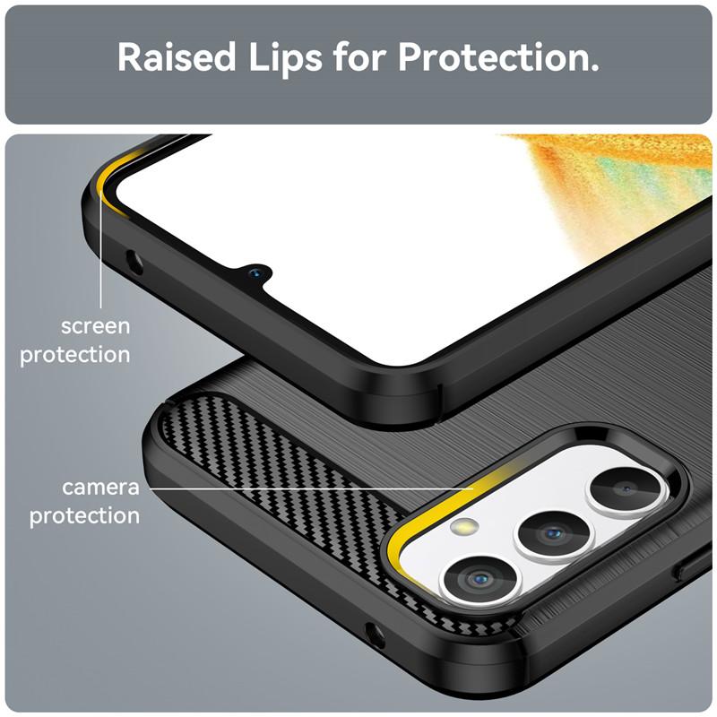 For Samsung Galaxy A34 Case For Samsung Galaxy A34 5G Cover 6.6 inch Shockproof Soft Silicone Protective Bumper For Galaxy A34