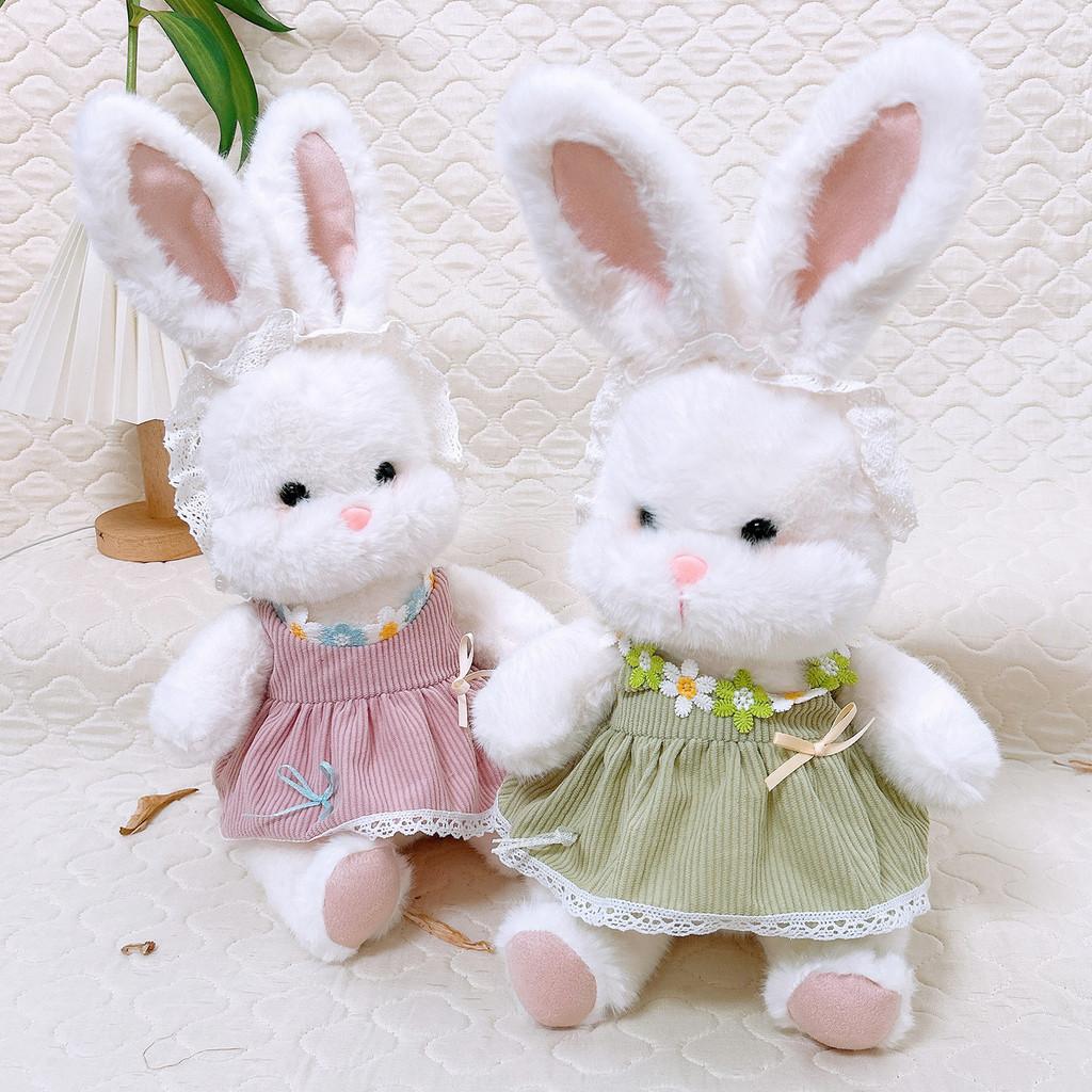 Creative Plush Bunny Toy With Dress For Kids Girls Gift