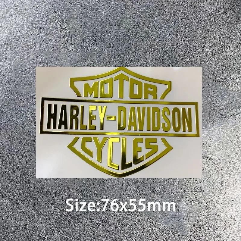 Aluminum alloy stickers Decorative Logo Motorcycle Car Stickers for Harley Davidson Softail Sportster VRSC 1200 Street Glide