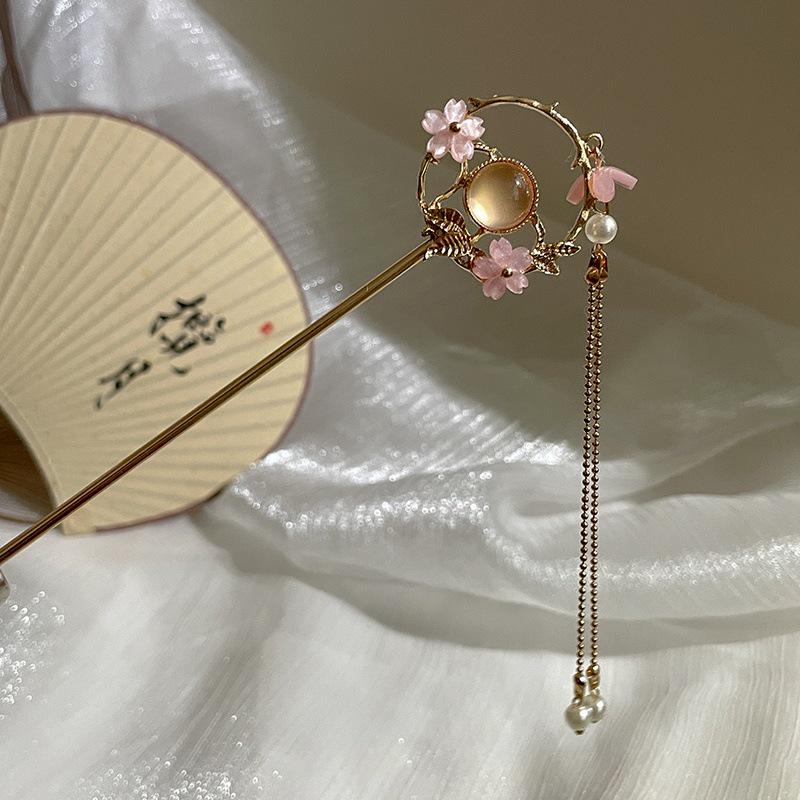 Korean Retro High-End Metal Hairpin - New Ancient Style