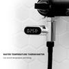 Termometru Duș Robinet Afișaj Digital LED Indicator Temperatură Apă Debit Apă Electricitate Autogenerată pentru Duș Baie