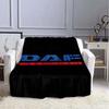 DAF Throw Blanket Truck Super Soft For Auto Parts Modern Cartoon Blanket Bedspread Throw Travel Dropship