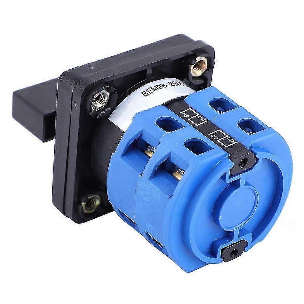 BEM28-25/2 C04 25A 690V Interrupteur rotatif de changement de position 2 positions 48x48x80mm