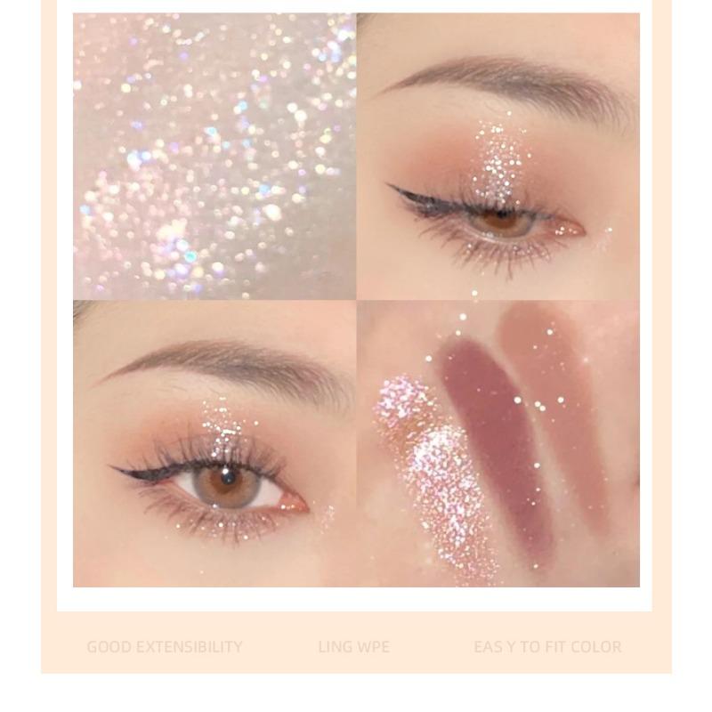 Nine Color Eyeshadow Palette Matte Shimmer Milk Tea Tone Daily Makeup For Beginners