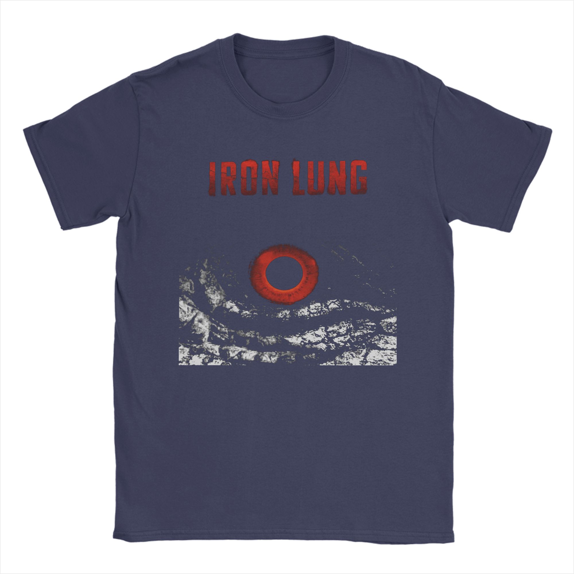 

Funny Iron Lung Monster Eye TShirts Men Crew Neck Pure Cotton T Shirt Short Sleeve Tee Shirt Printed Clothing 4XL