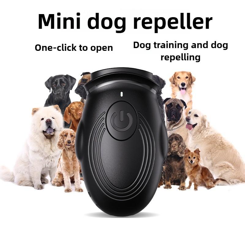 Mini Ultrasonic Dog Repellent Device Training Dogs Stop Barking Rechargeable Repellent Device Outdoor Portable Pet Products