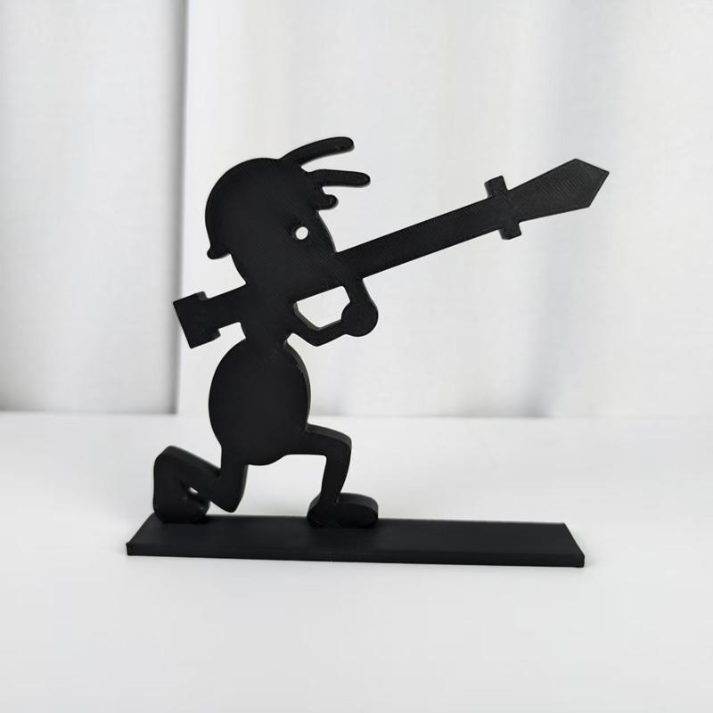 3D Printed Ant-Shaped Paper Towel Holder - Cute & Practical Bathroom/Office Decor, Space-Saving Organizer for Kitchen/Toilet